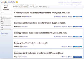 【10】http://www.google.com/webfonts