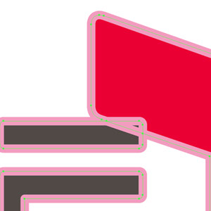 不要なパスを削除していきます。［線幅］は太めに設定すると作業しやすいです。