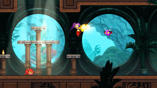 <span style="color: #333399;"> Apple Arcadeに登場するタイトルの一つ WayForwardの「Shantae and the Seven Sirens」</span> 