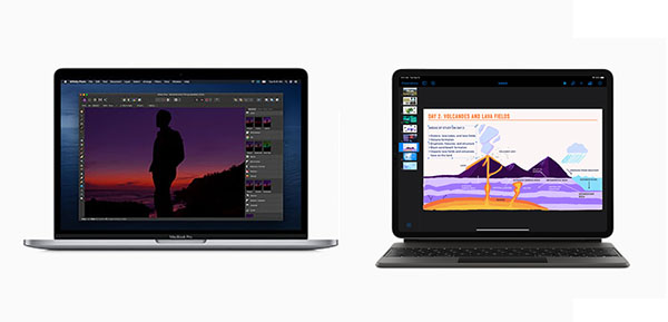 新型MacBook Pro（13インチ）とiPad Pro（12.9インチ）
