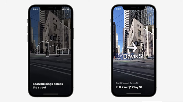 Apple MapのARナビゲーション