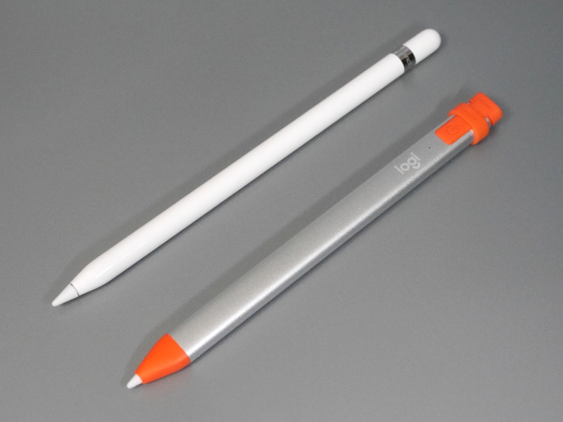 Apple Pencilの代わりにロジクールの「Crayon」を使うこともできます
