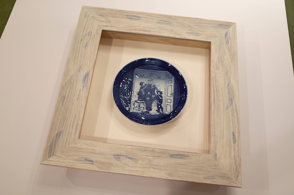 イヤーズプレートも、額装すれば立派なアート