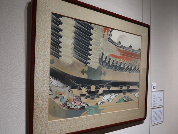 川端龍子『月光』 1933（昭和8）年　絹本・彩色　山種美術館所蔵