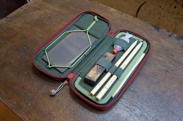 青栁さんは、自分の使い勝手に合わせてカスタムしている