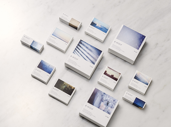 「& WOLF」シリーズのパッケージ