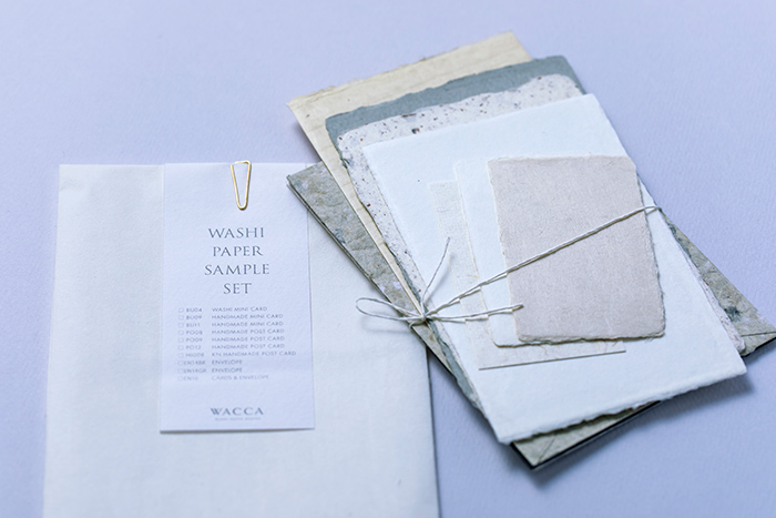 WASHI PAPER SAMPLE SET No.3 和紙サンプルセット