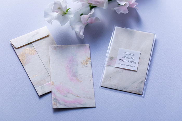 襖紙ぽち袋 ゴールド＆ピンク 3枚入