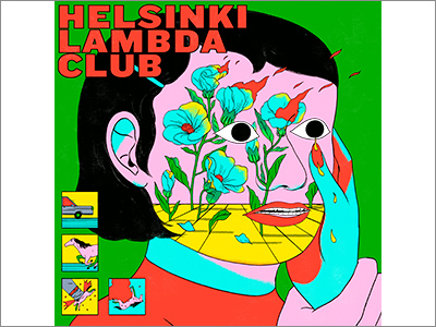  配信ジャケット『Good News Is Bad News／Helsinki Lambda Club』、書籍カバー『やっさもっさ／獅子文六』（2020.1.15） 
