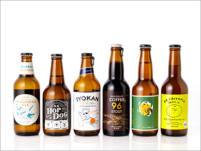  商品パッケージ『KURANDクラフトビール』、書籍カバー『夜会／赤川次郎』、CDジャケット『衝動人間倶楽部／PEDRO』（2020.6.3） 