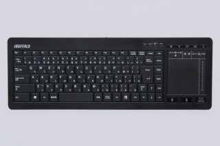 バッファローコクヨ、タッチパッド搭載のワイヤレスキーボードを発売