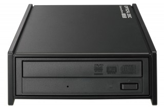 DVD±R20倍速書き込み対応外付けDVDドライブ