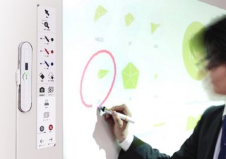 内田洋行、小型ユニットタイプのビジネス向け電子黒板「Deldea」