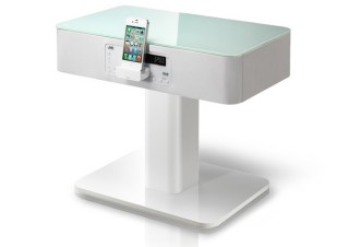 JVCケンウッド、家具のようなデザインのiPhone/iPod対応サウンドシステム