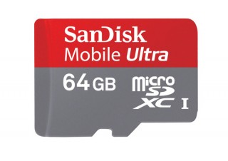 サンディスク、64GBのmicroSDXCカードを2月下旬に発売