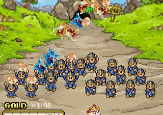 カヤック、懐かしのドット絵を使ったiPhone向けRPGアプリ「モンスターを集めてまいれ！」