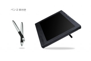 17型液晶ディスプレイを搭載したペンタブレット