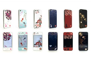 スペック、iPhone4S/4をモダンな和風に飾れるデコレーションシールを発売