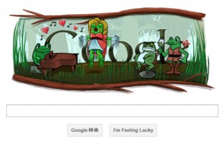 今日のGoogleホリデーロゴはジョアキーノ・ロッシーニ生誕220周年と閏年