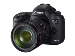 キヤノン、デジタル一眼レフカメラ「EOS 5D Mark III」を発売