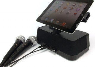 スペック、エコー機能つきiPad2専用カラオケスピーカー