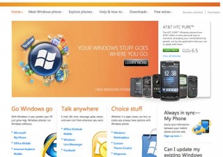 Microsoft、スマートフォン「Windows Phone」を発売
