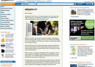 Amazon、電子ブックリーダーを世界100カ国以上で発売