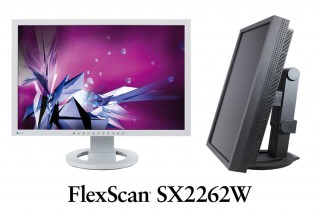 高い解像度、色再現性を実現 22型ワイド液晶ディスプレイ