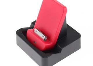 エバーグリーン、縦/横向き両対応のiPhone4S/4充電スタンドを発売
