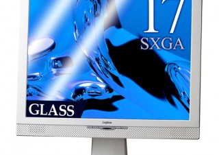 硬化ガラス製保護フィルタ搭載の液晶ディスプレイ