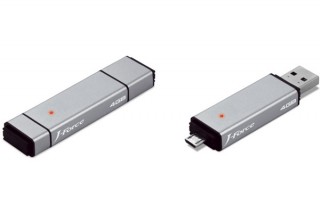 フォースメディア、2種類のUSBコネクタを搭載したUSBメモリ「JF-UFDP4S」を発売
