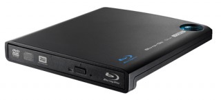 バスパワー対応のポータブルBD-Rドライブ「BRP-UP6」