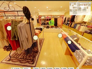 ニッセン、「スマイルランド渋谷店」を360度パノラマ画像で再現したECサイトを公開