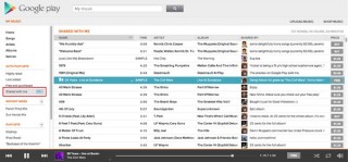 米Google、音楽配信サービス「Google Music」に共有楽曲のプレイリスト化機能を追加