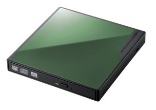 職人技を活かしたデザインのポータブルDVDドライブ