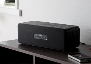 サンワ、木目調デザインのおしゃれなiPhone・スマホ向けBluetoothスピーカー