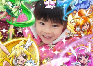 iPhoneでプリキュアと一緒に写真を撮ろう！「スマイルプリキュア！デコカメラ」