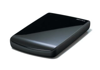 光沢感あるスタイリッシュなデザインのポータブルHDD