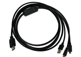 ブライトンネット、USB充電ケーブル付きのHDMIケーブルを発売