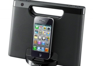ソニー、iPod/iPhone対応のドックスピーカー「SRS-GM7IP」を発売