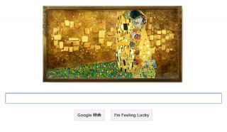今日のGoogleホリデーロゴはグスタフ・クリムト生誕150周年―2012年7月14日
