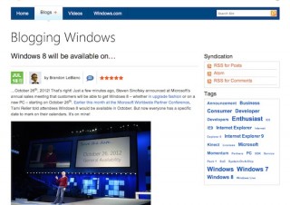 Microsoft、「Windows 8」発売日を2012年10月26日と発表