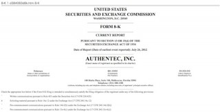 Appleが指紋認証技術のAuthenTecを買収