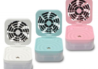 JTT、冬になっても加湿器として使えるUSBファン「風とミスト」を発売