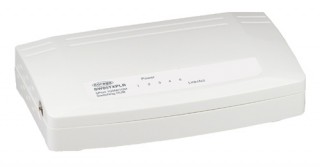 100BASE-TX/10BASE-Tポートを5ポート搭載したスイッチングハブ