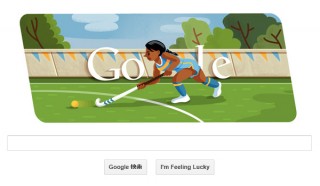 今日のGoogleホリデーロゴは陸上ホッケー―2012年8月1日