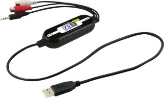 アナログ音源をデジタルフォーマット化するオーディオキャプチャーユニット