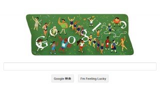 今日のGoogleホリデーロゴは閉会式