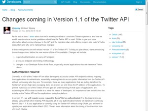 Twitter APIの新バージョンがリリース－利用ルールも変更へ