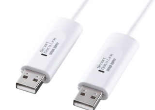 サンワ、MacとWinでのデータ転送も行えるUSB2.0リンクケーブルを発売